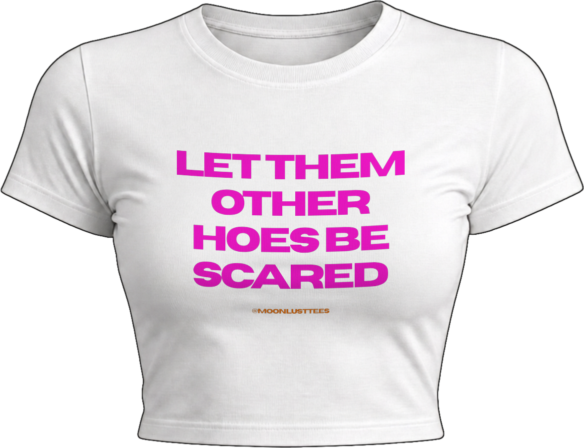 SCARED baby tee